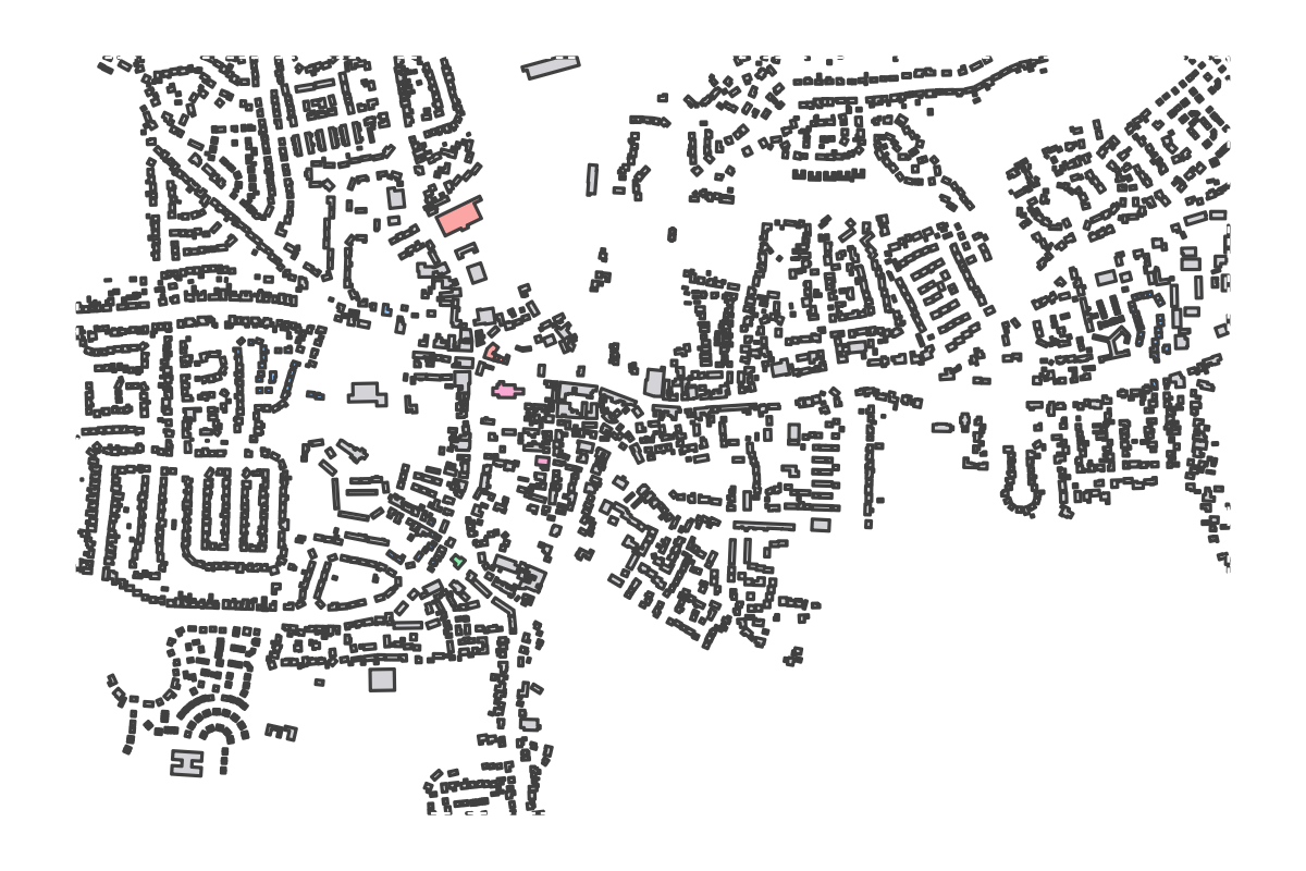 Program breakdown map