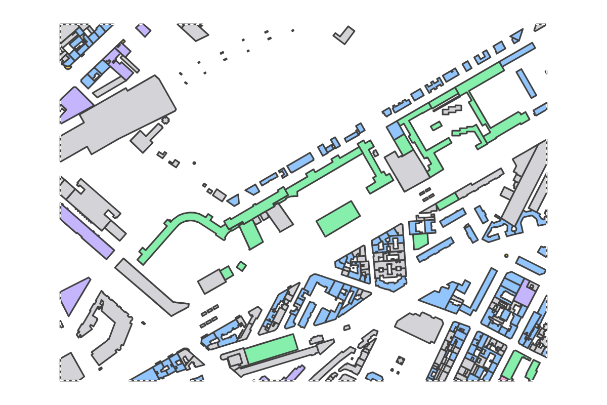 Program breakdown map