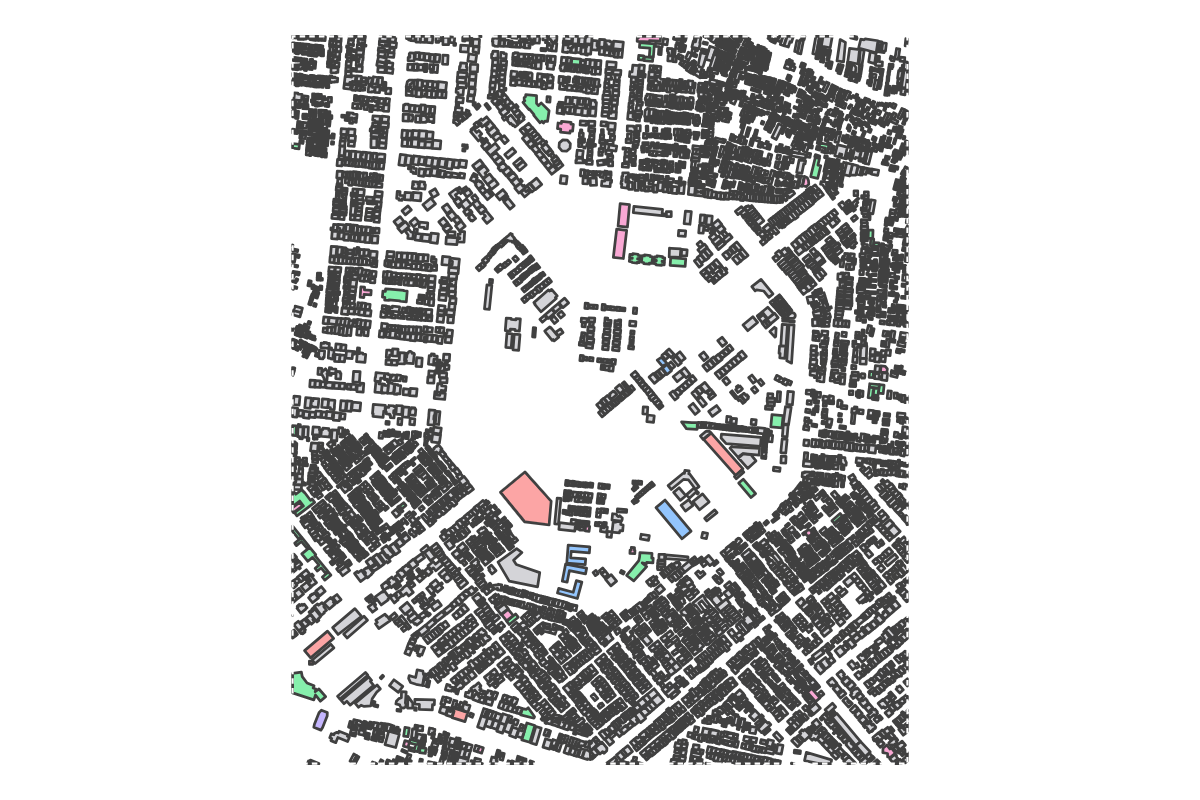 Program breakdown map