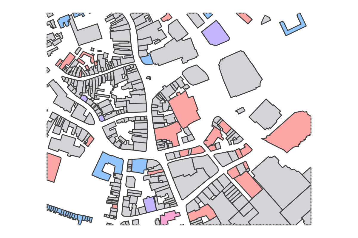 Program breakdown map