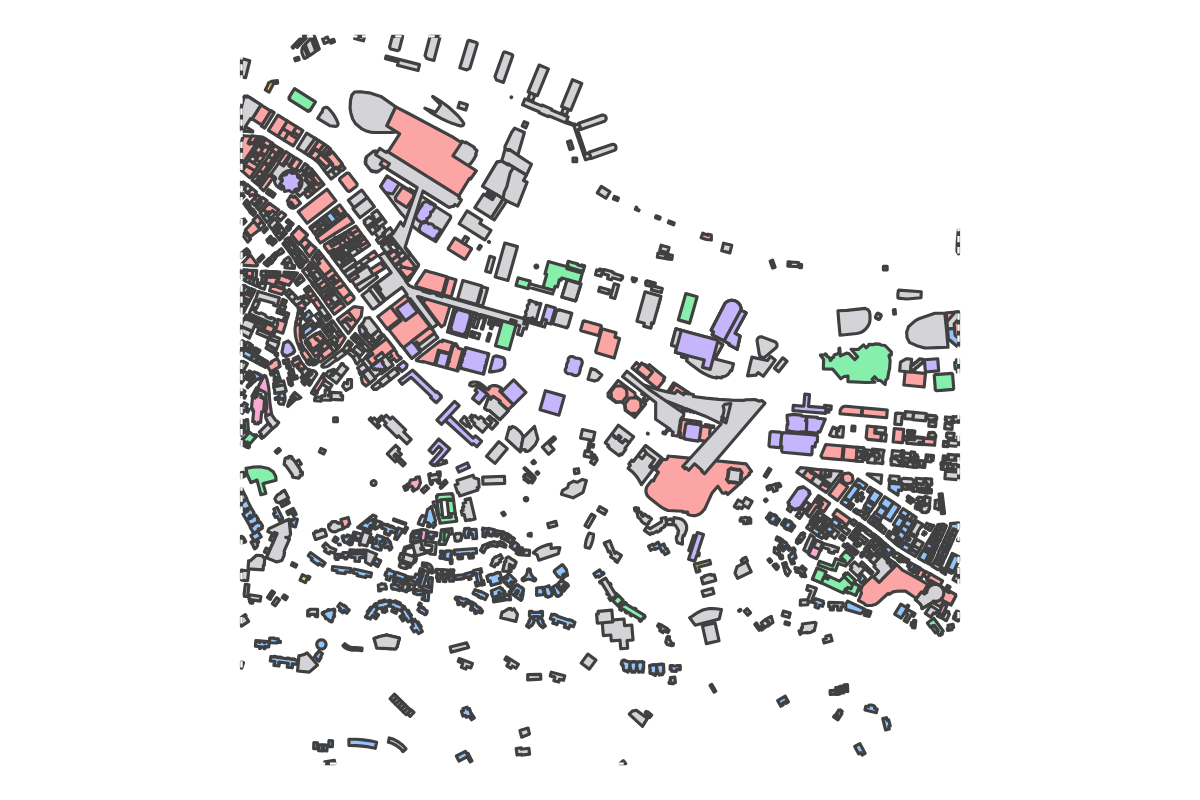 Program breakdown map