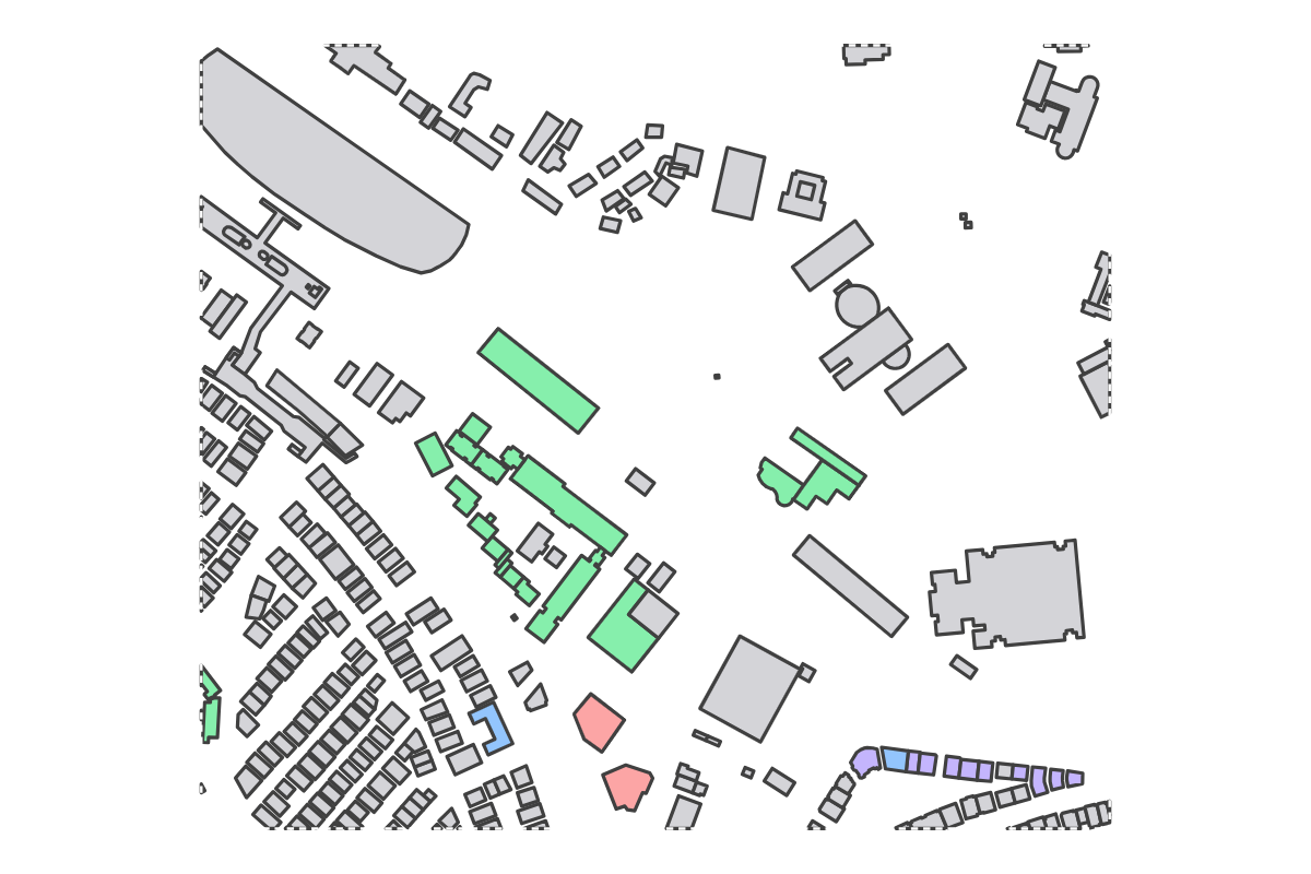 Program breakdown map
