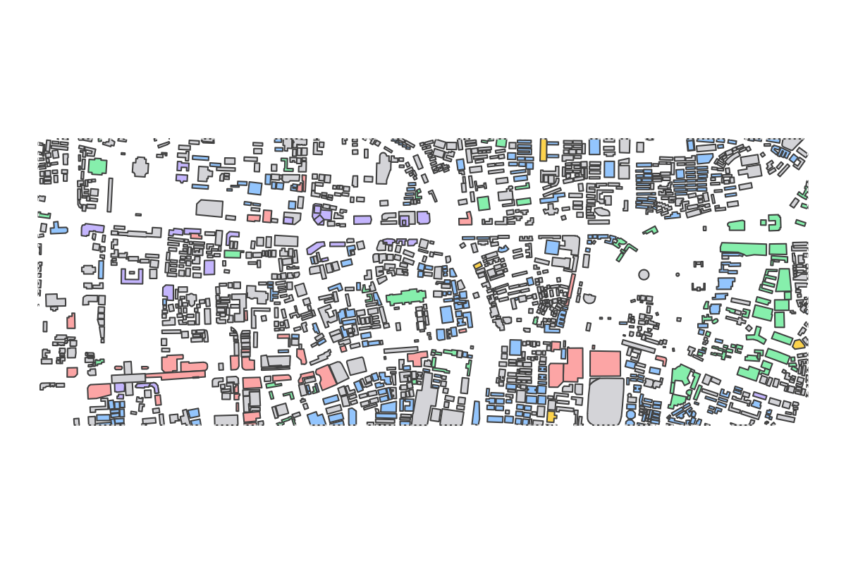 Program breakdown map