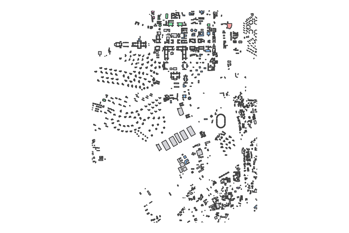 Program breakdown map