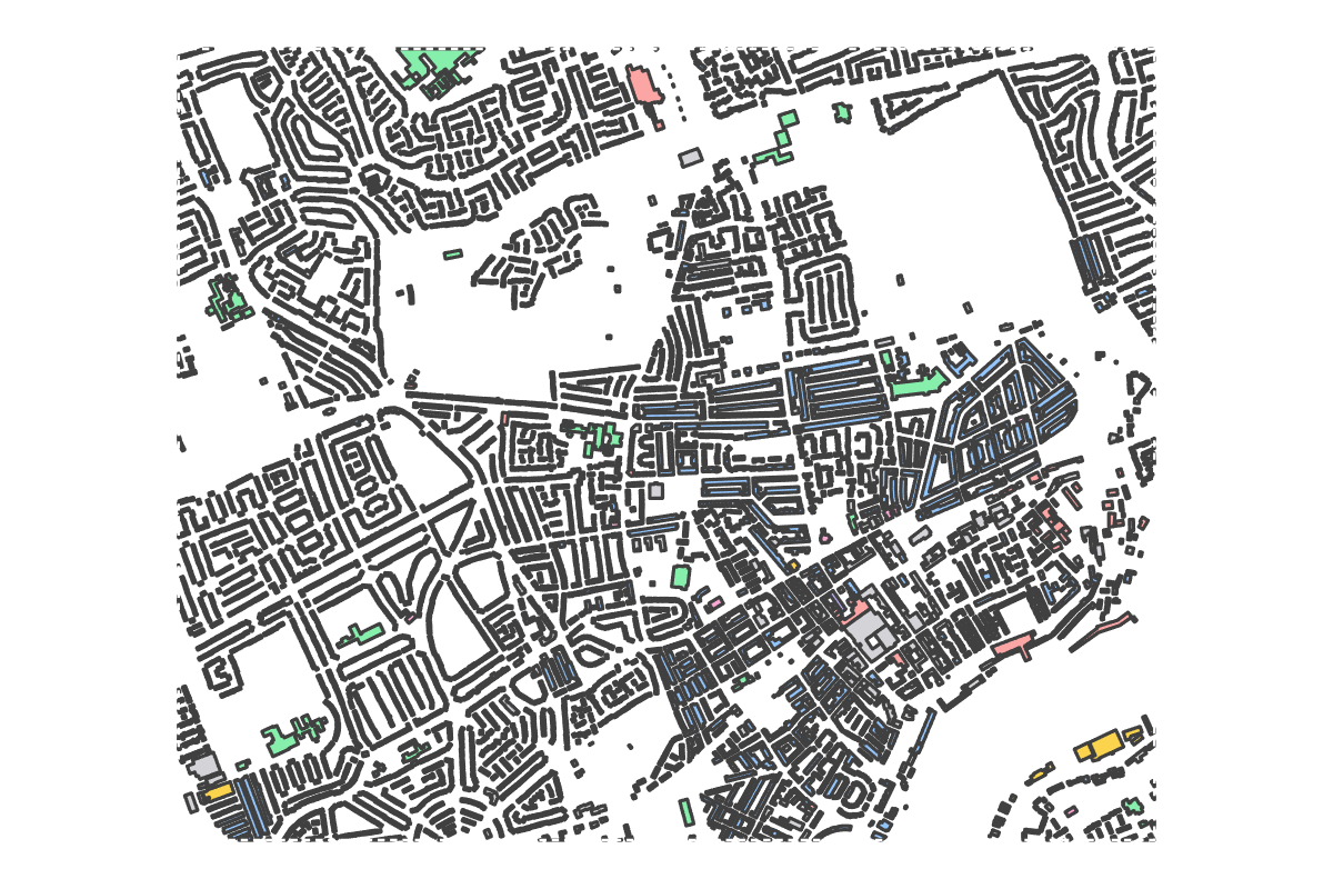 Program breakdown map