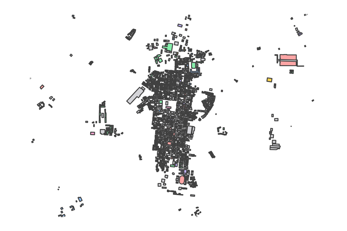 Program breakdown map
