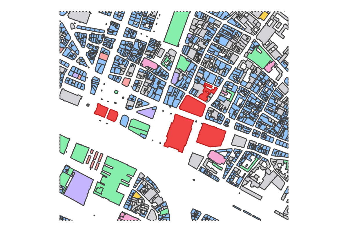 Program breakdown map