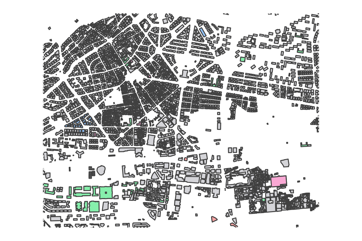 Program breakdown map