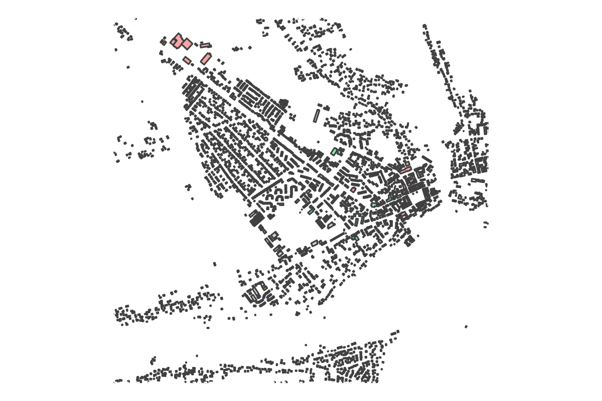 Program breakdown map