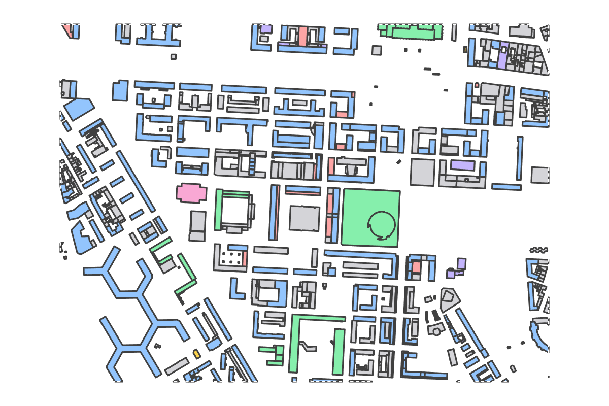 Program breakdown map