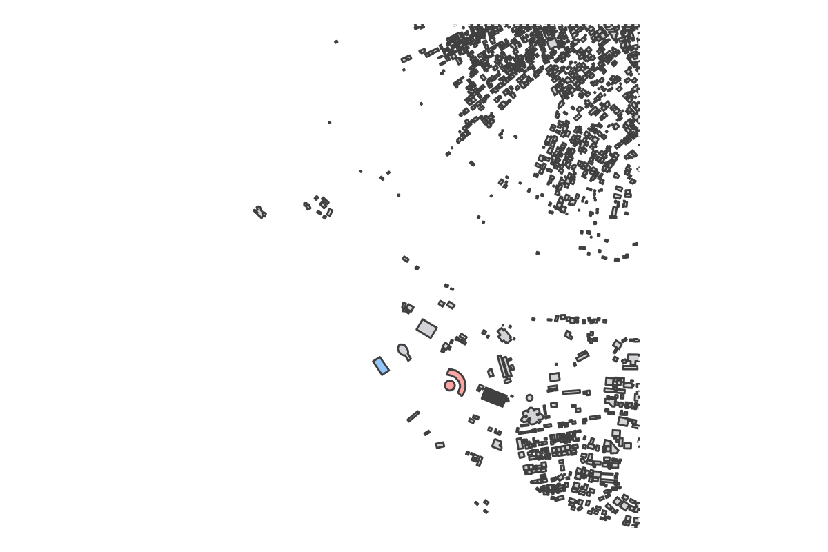 Program breakdown map