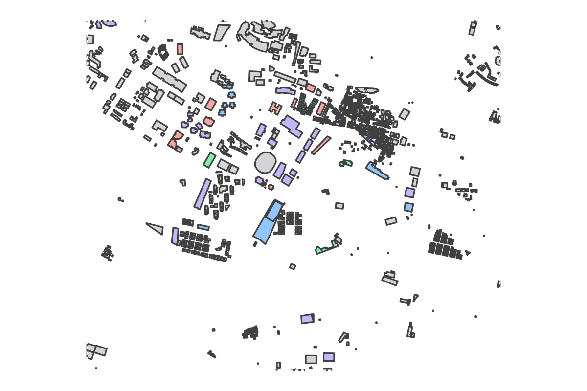 Program breakdown map