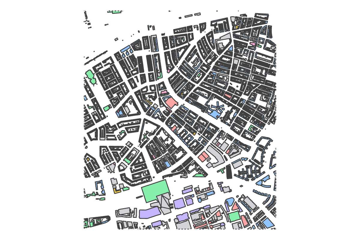Program breakdown map