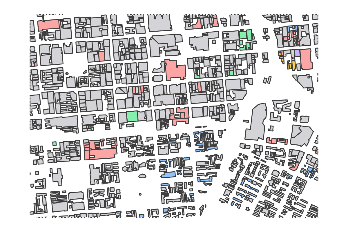 Program breakdown map