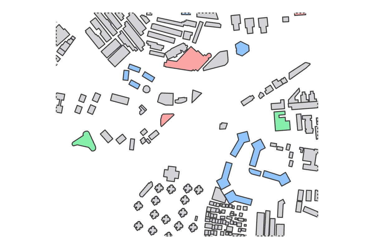 Program breakdown map