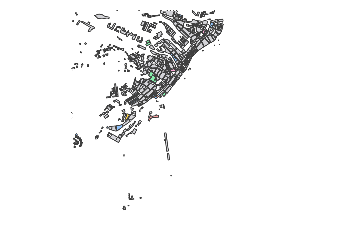 Program breakdown map