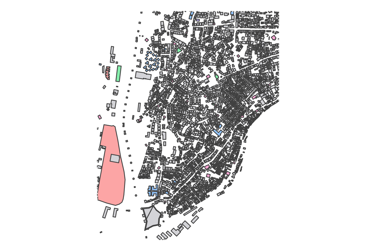 Program breakdown map