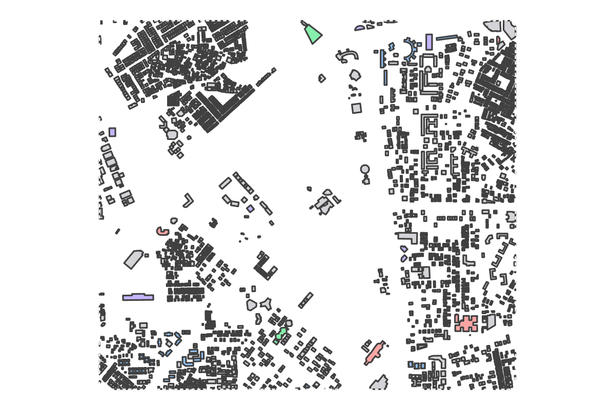 Program breakdown map