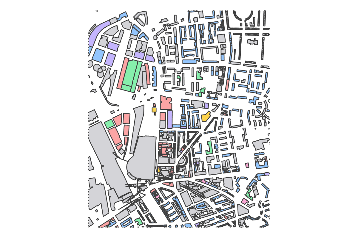 Program breakdown map