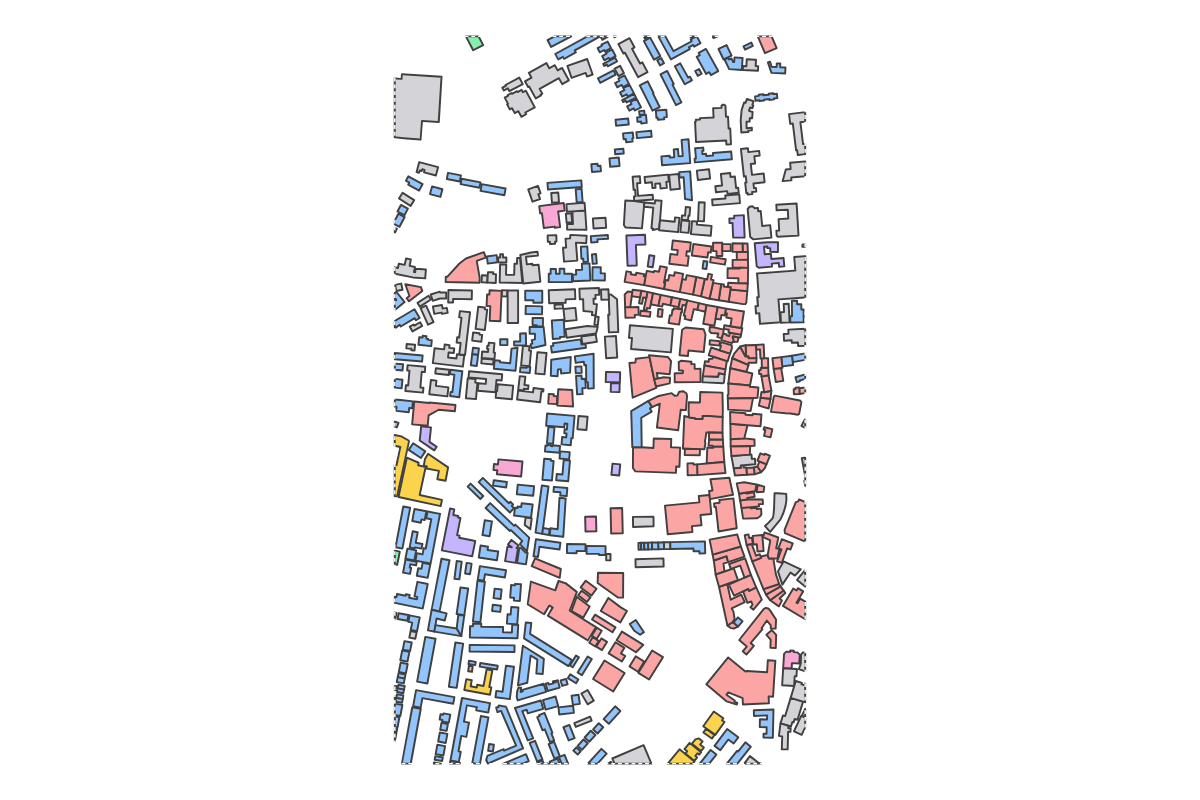 Program breakdown map