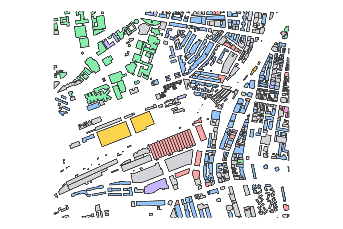 Program breakdown map