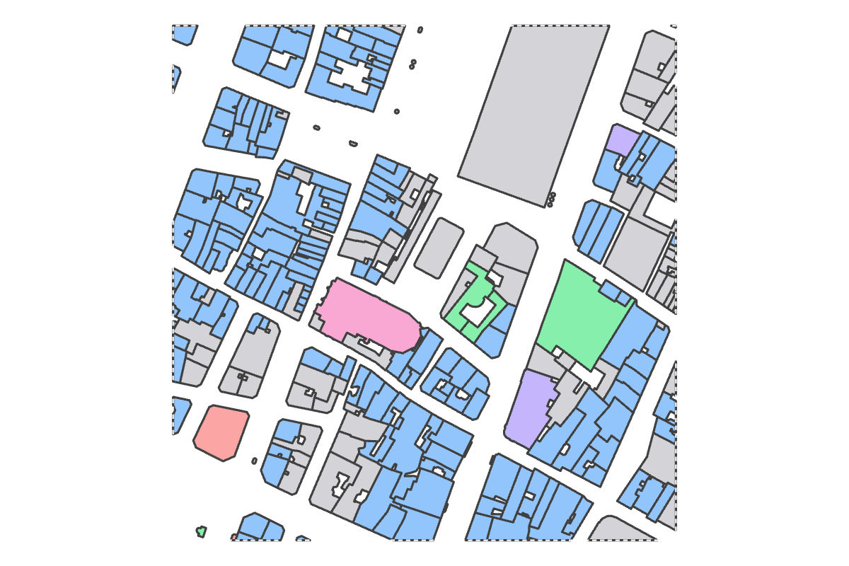 Program breakdown map