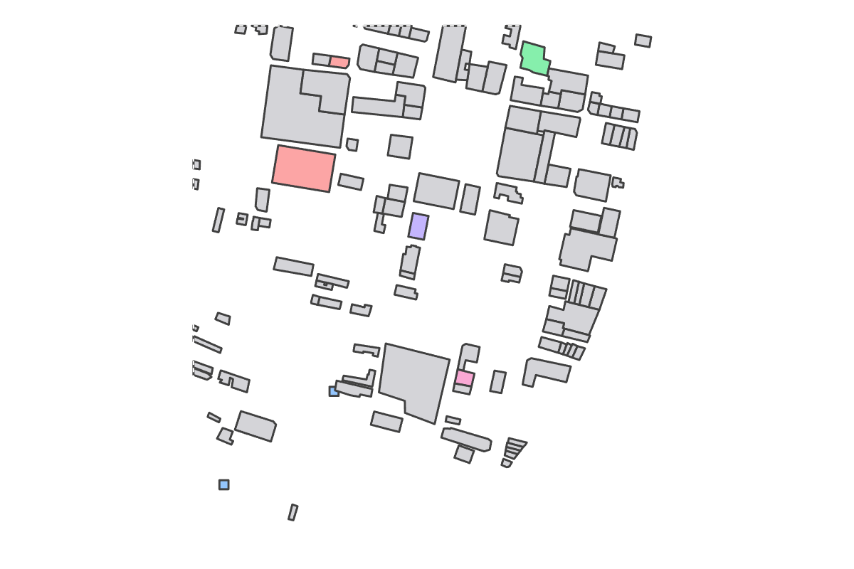 Program breakdown map