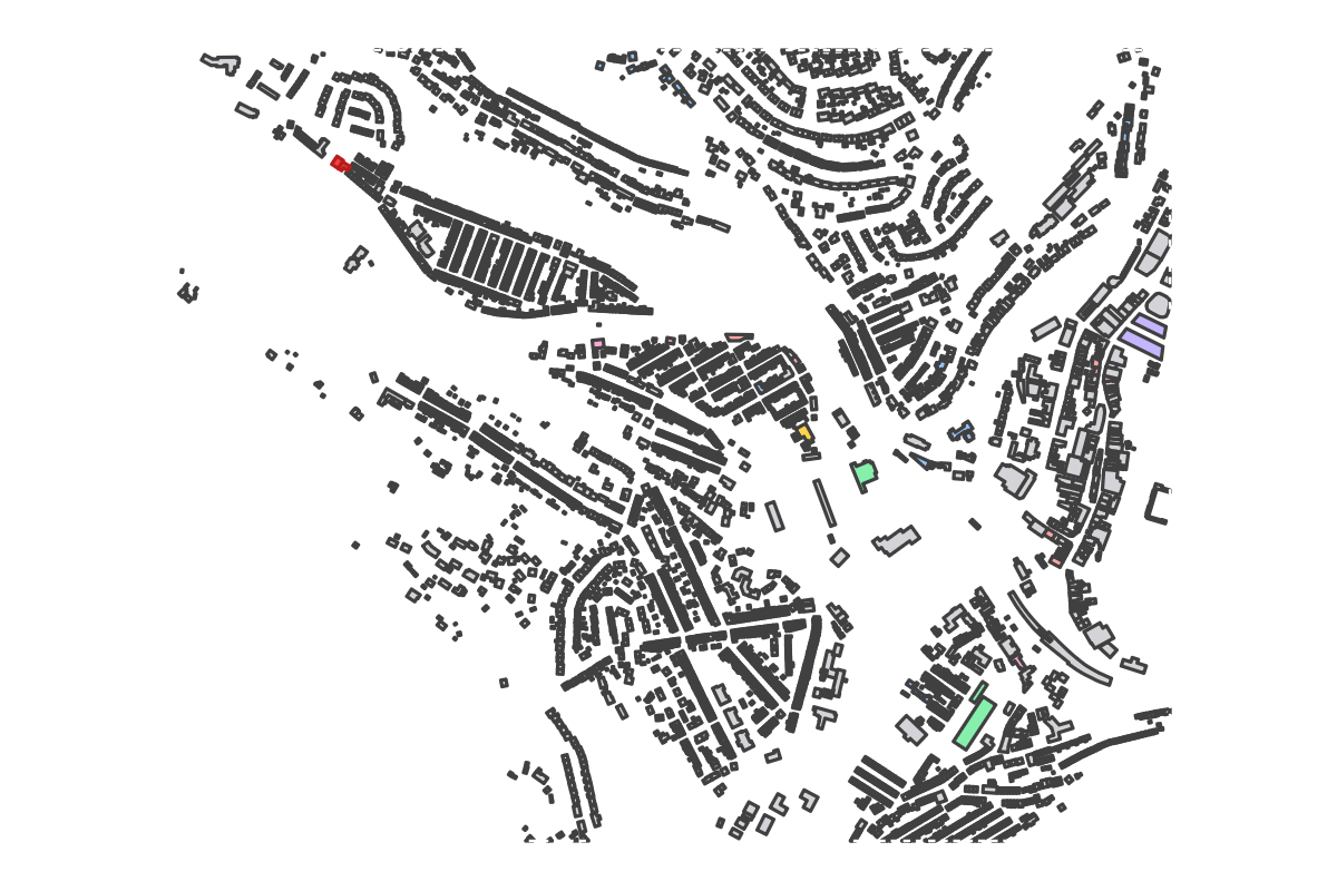 Program breakdown map