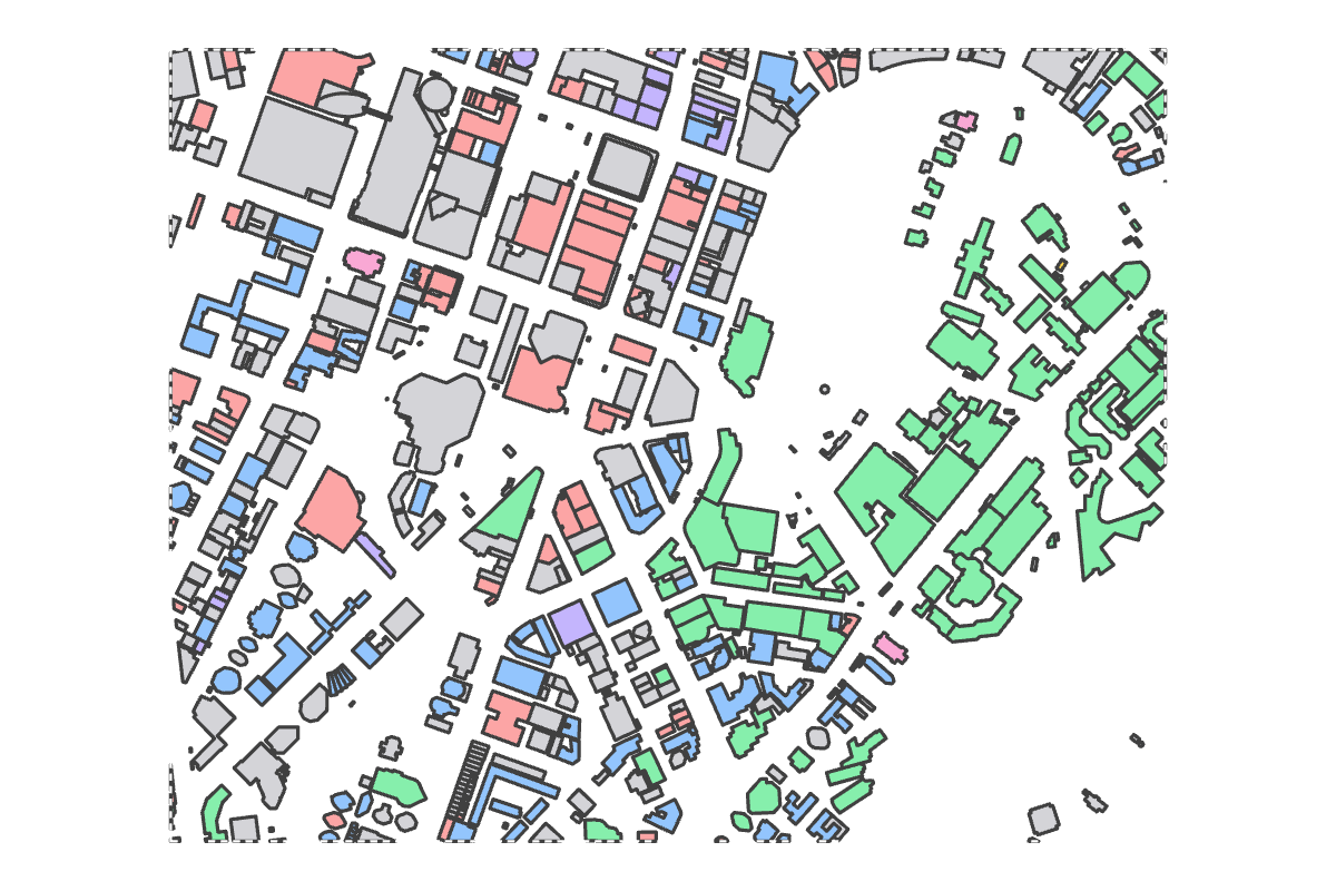 Program breakdown map