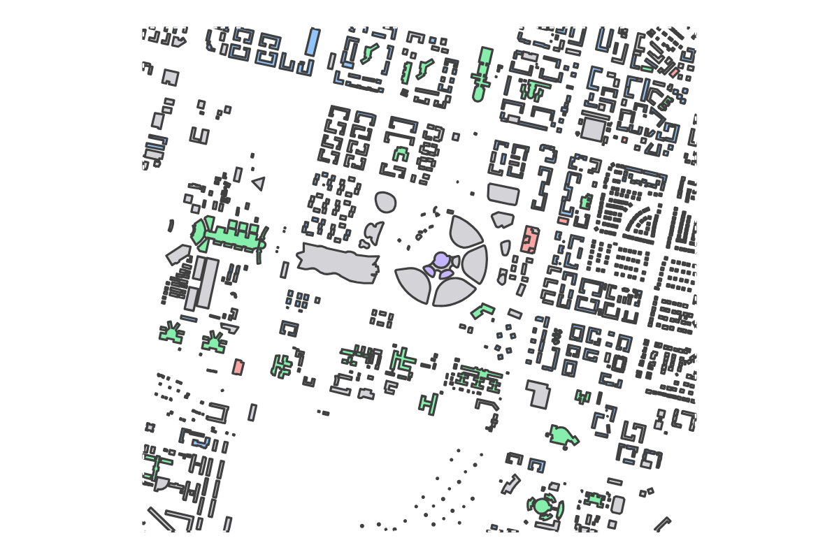 Program breakdown map