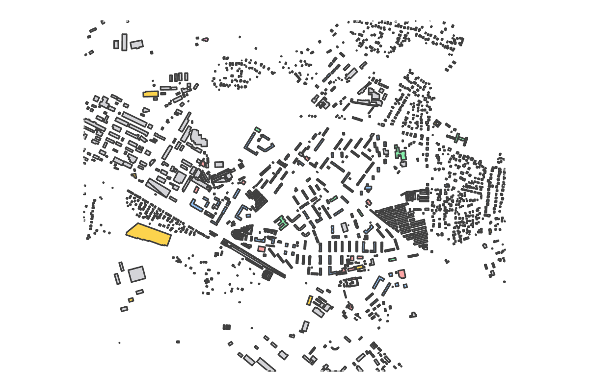 Program breakdown map