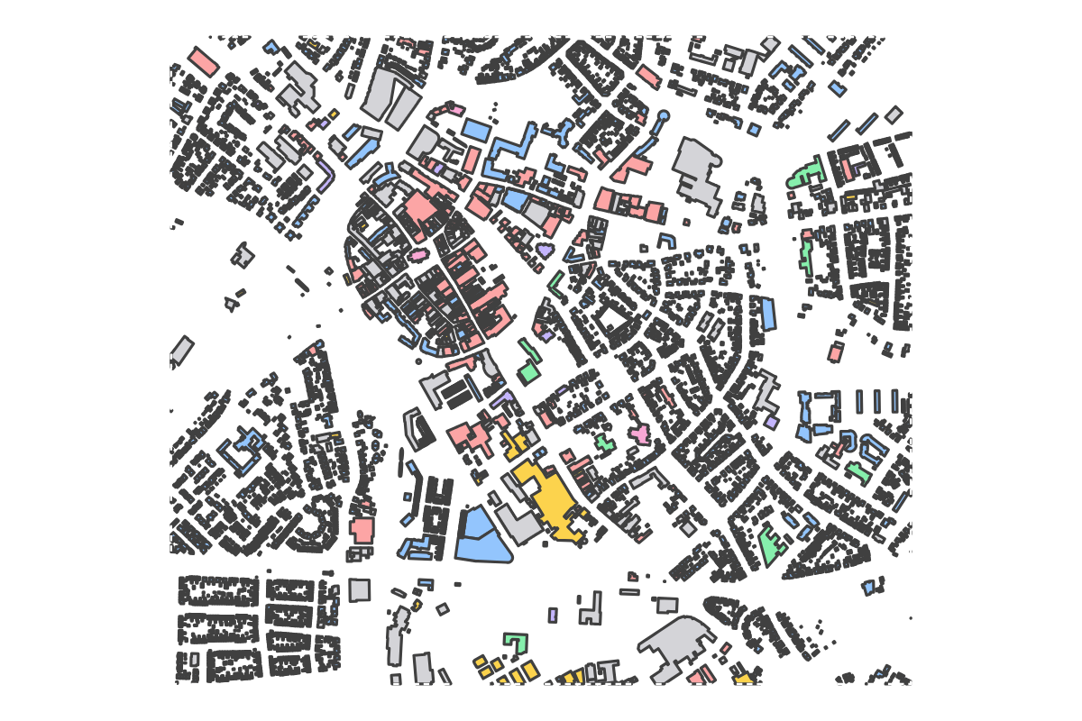 Program breakdown map