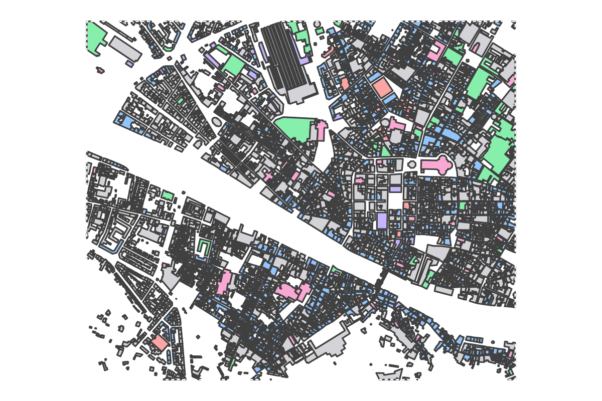 Program breakdown map