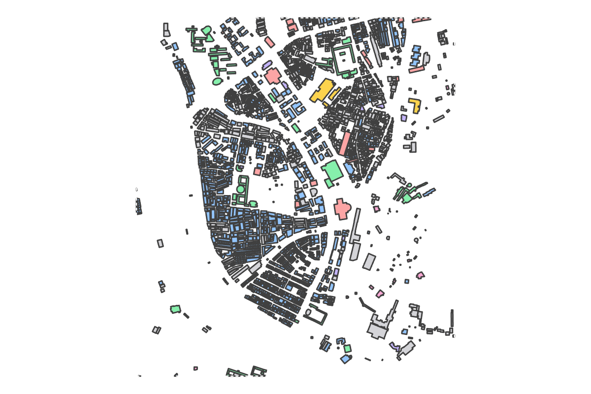 Program breakdown map