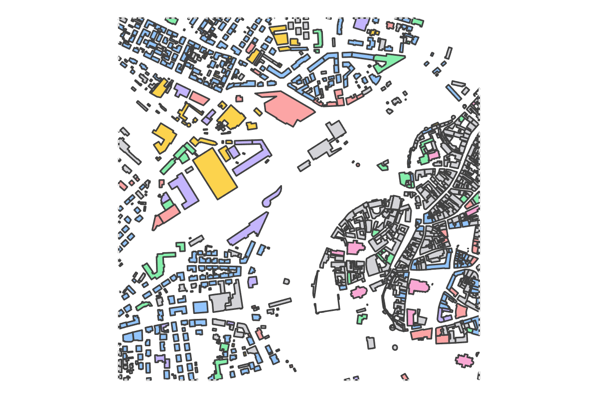 Program breakdown map