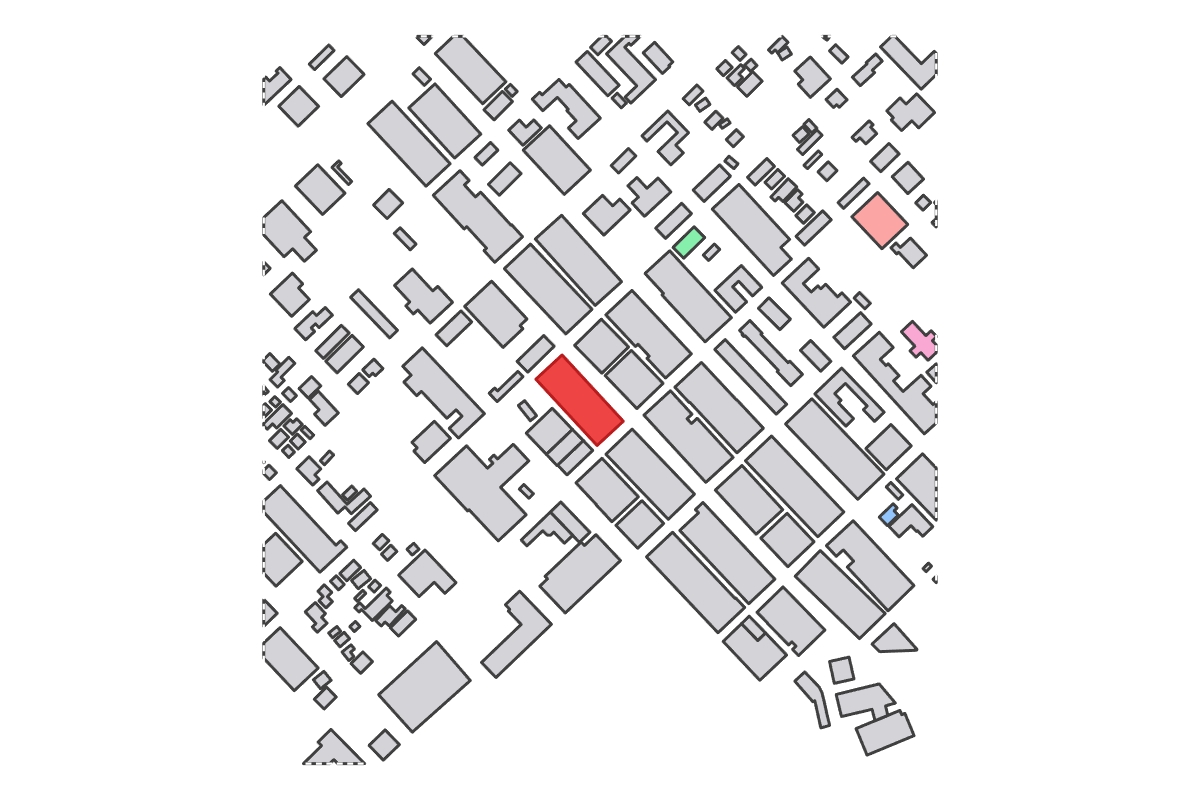Program breakdown map