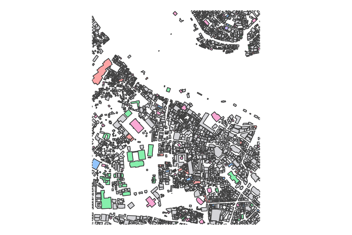 Program breakdown map