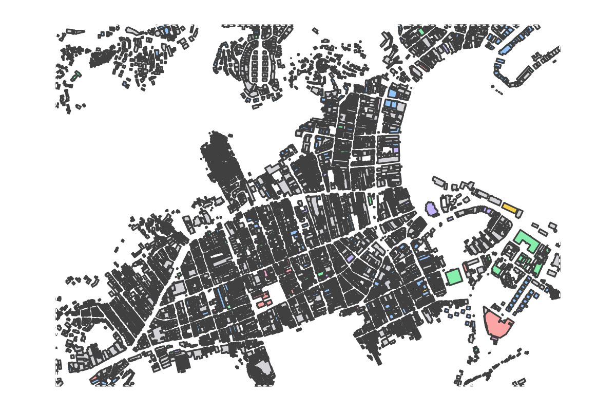 Program breakdown map