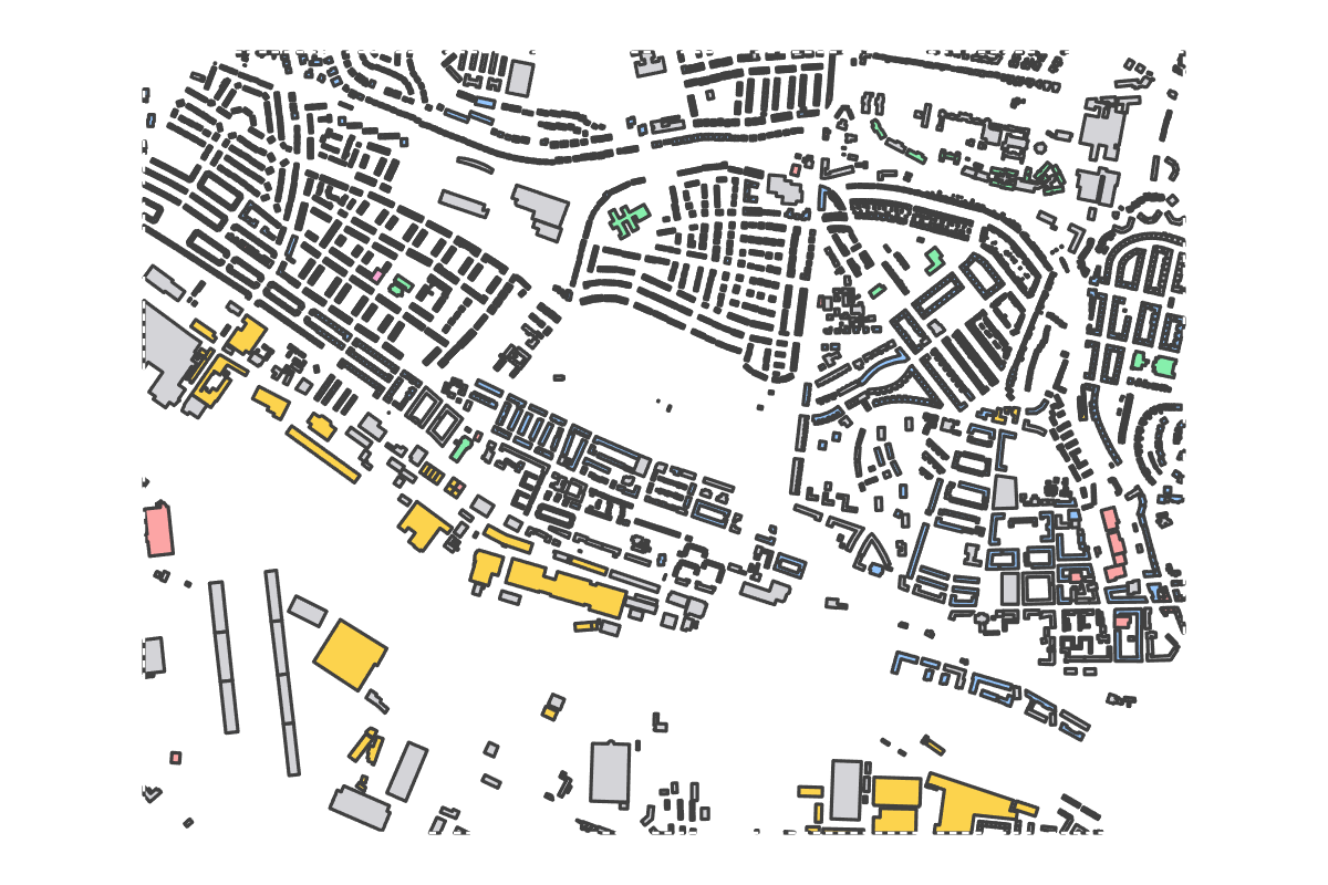 Program breakdown map