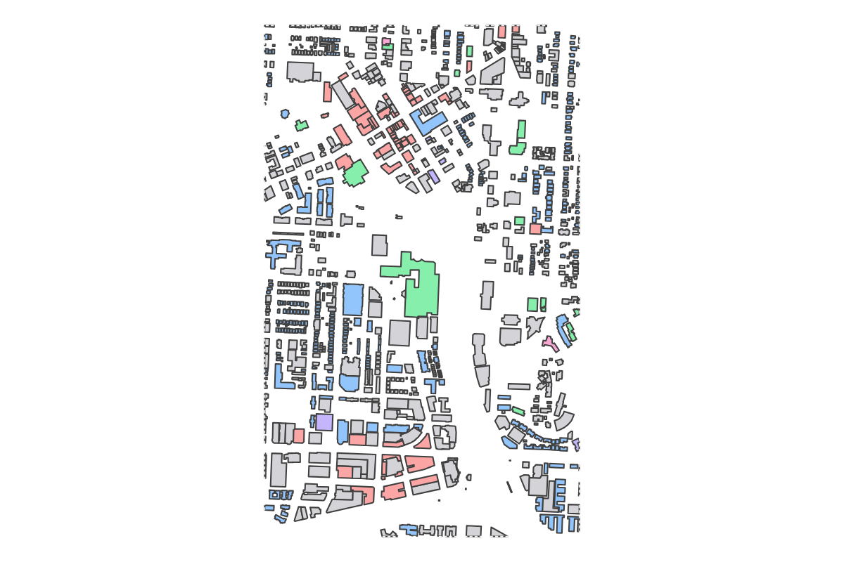 Program breakdown map