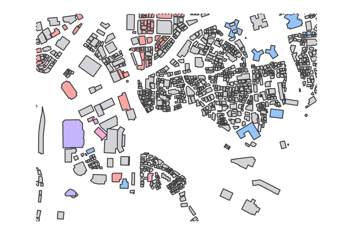 Program breakdown map