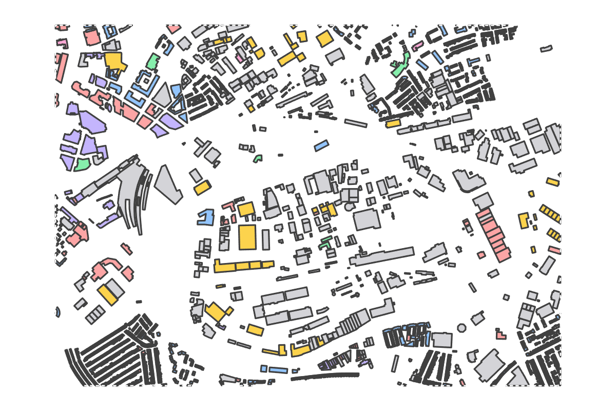 Program breakdown map