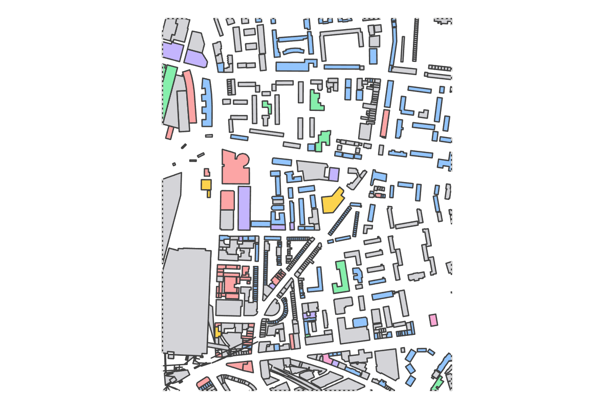 Program breakdown map