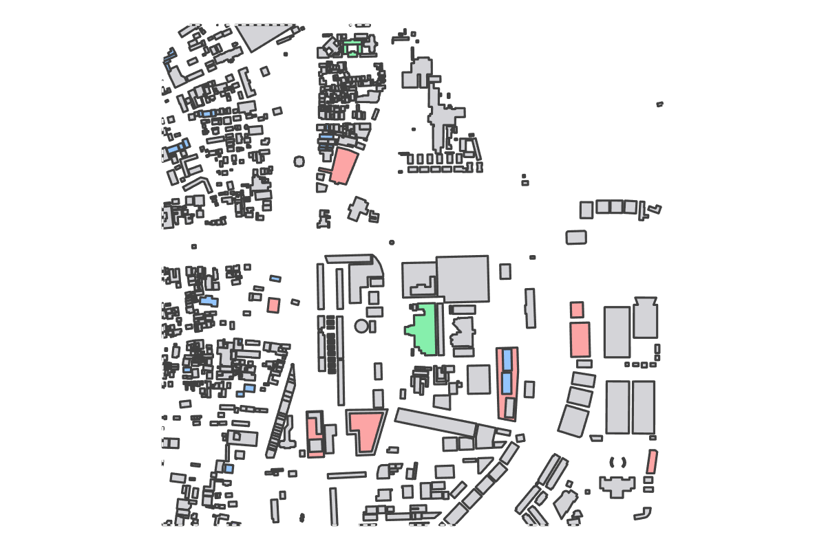 Program breakdown map