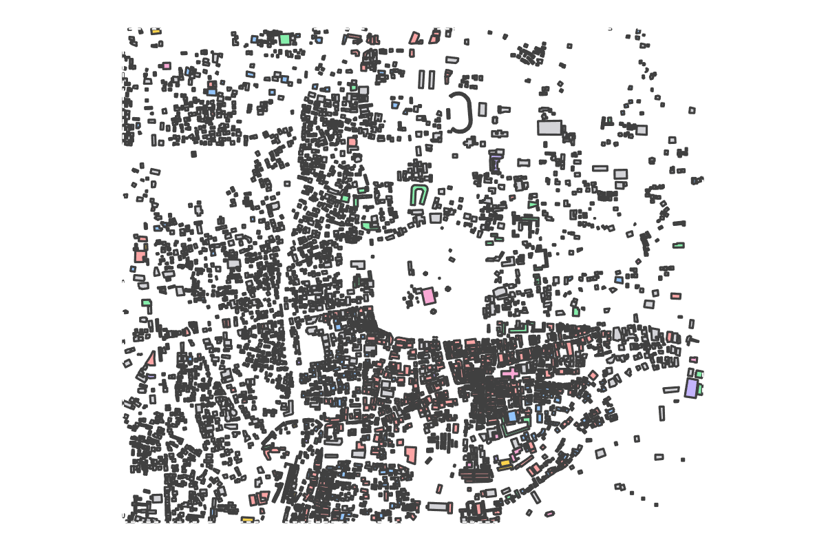 Program breakdown map