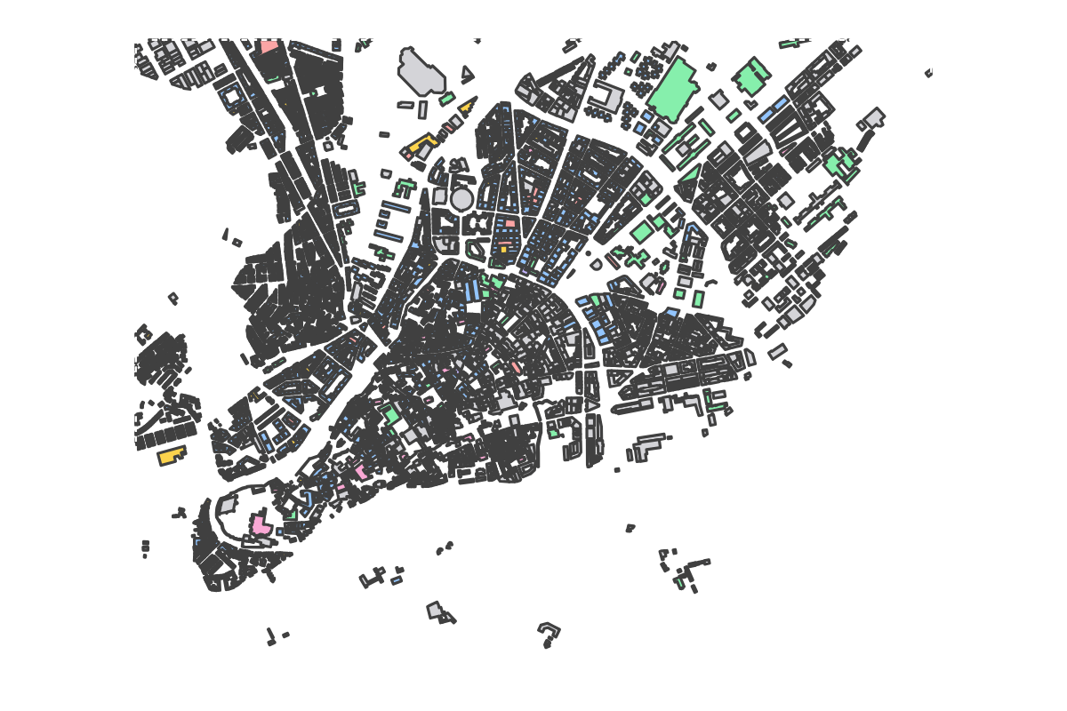 Program breakdown map