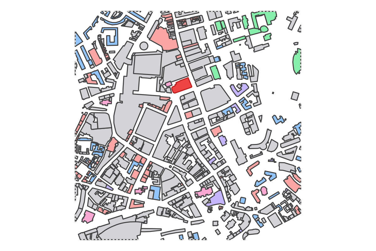 Program breakdown map