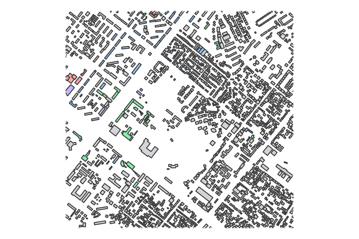 Program breakdown map