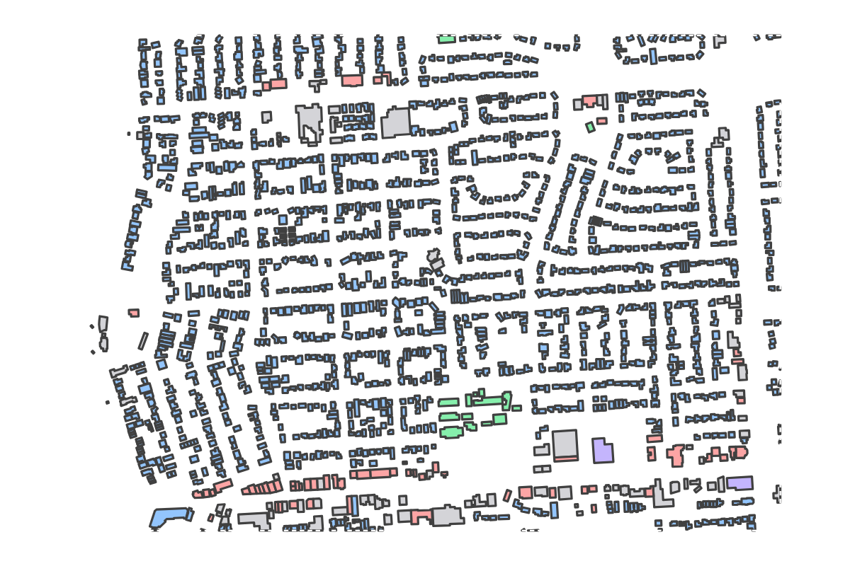 Program breakdown map