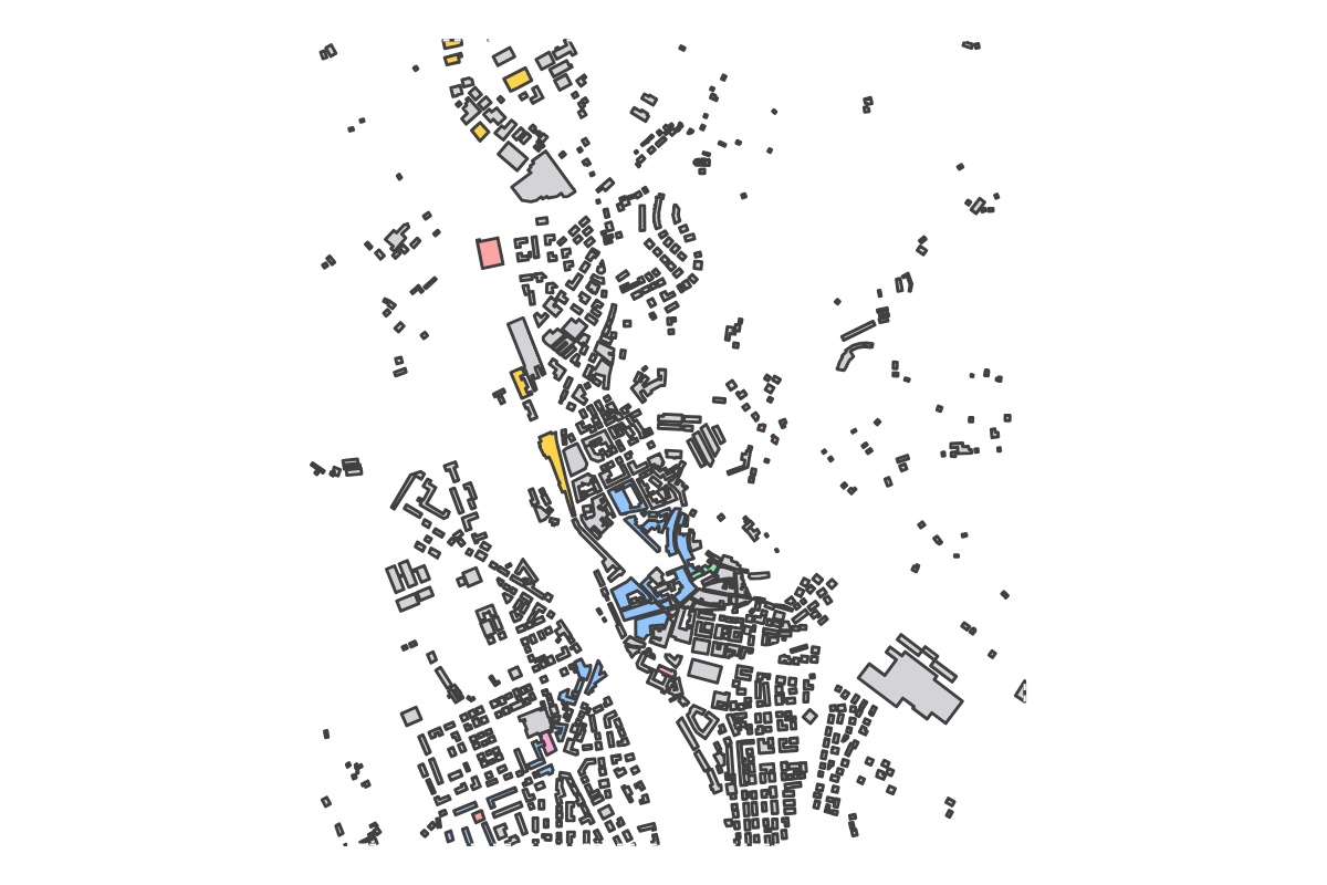 Program breakdown map